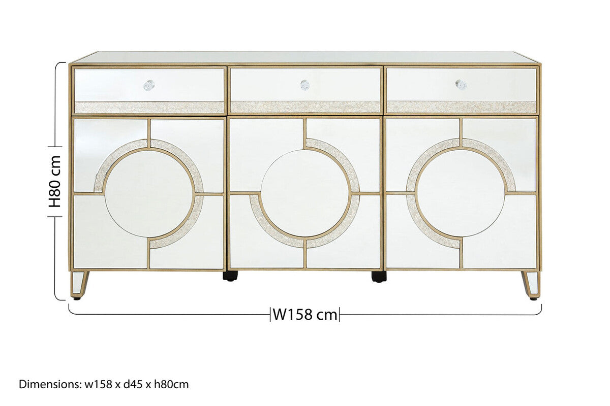 Mirrored Sideboard | Knightsbridge