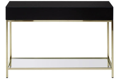 Kensington Townhouse Black Mirrored Console Table