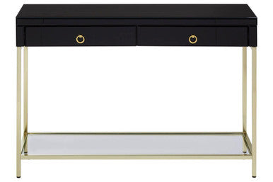 Kensington Townhouse Black Mirrored Console Table