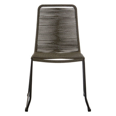 Grey Rope Chair | Sisal