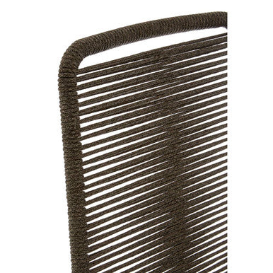 Grey Rope Bar Chair | Sisal