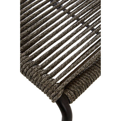 Grey Rope Bar Chair | Sisal