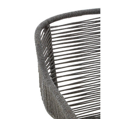 Sisal Grey Rope Woven Armchair
