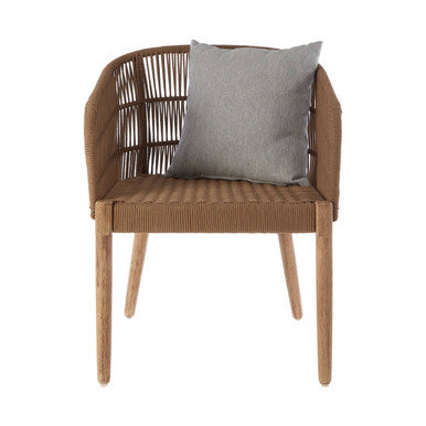 Opus Natural Woven Rope Armchair with Cushion