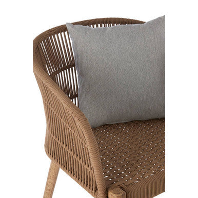 Opus Natural Woven Rope Armchair with Cushion