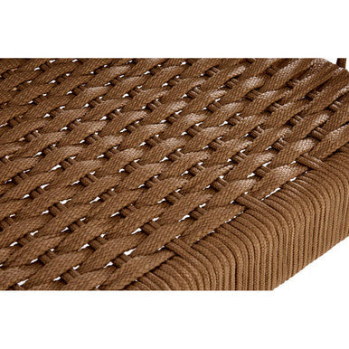 Opus Natural Woven Rope and Wood 3 Seater Sofa