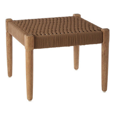 Opus Natural Woven Rope Footstool