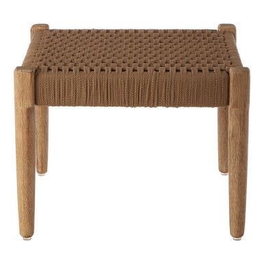 Opus Natural Woven Rope Footstool