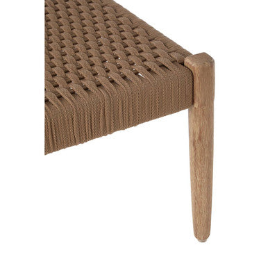 Opus Natural Woven Rope Footstool
