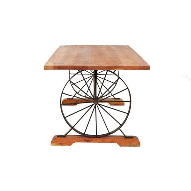 Nandri Acacia Wood Rectangular Dining Table