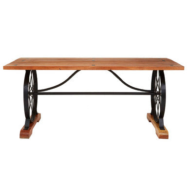 Nandri Acacia Wood Rectangular Dining Table