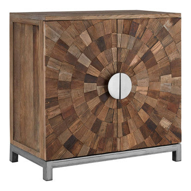 Midas Recycled Elm Wood Large 2 Door Cabinet