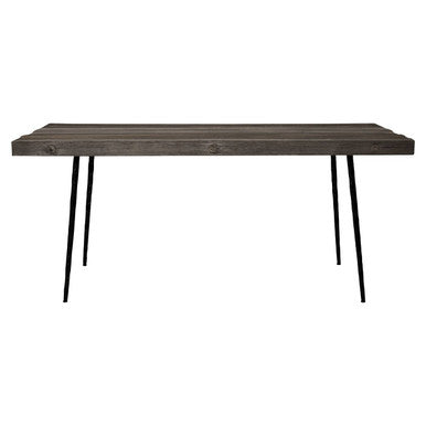 Mason Recycled Oak Wood Rectangular Dining Table