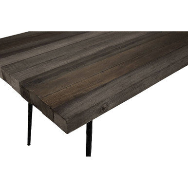 Mason Recycled Oak Wood Rectangular Dining Table