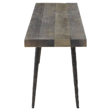 Mason Recycled Oak Wood Bench