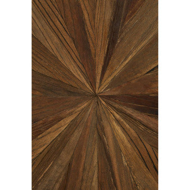 Mitra Elm Wood Parquet Top Coffee Table