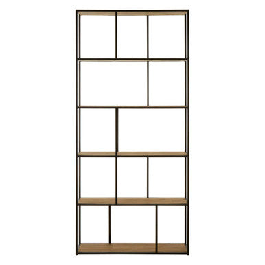 Mason Recycled Pine Wood 5 Tier Shelf Unit