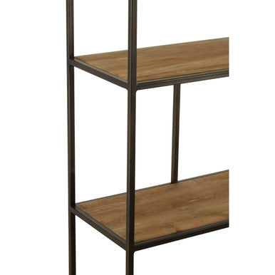 Mason Recycled Pine Wood 5 Tier Shelf Unit