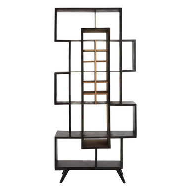Mason Recycled Pine Wood Wine Shelf Unit