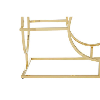 Roena Clear Glass Console Table