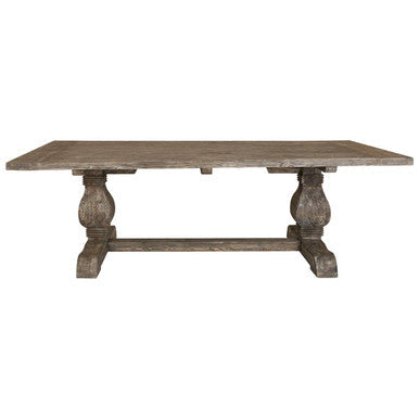 Recycled Pine Wood Rectangular Dining Table 240cm