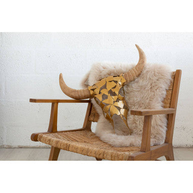 Lovina Teak Wood and Natural Rattan Armchair