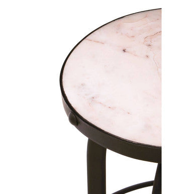 Black and White Finish Bar Stool | Vasco