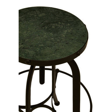 Black and Green Finish Bar Stool | Vasco