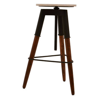3 Leg Bar Stool with Marble Top | Vasco