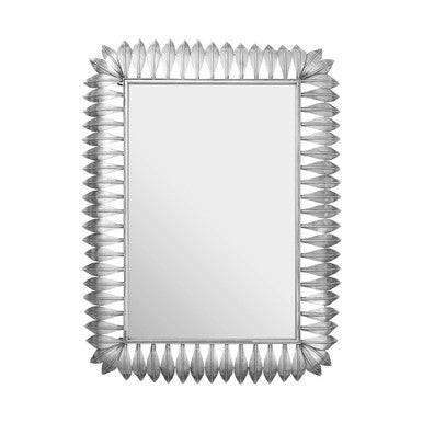Silver Leaf Frame Wall Mirror | Merlin