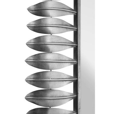 Silver Leaf Frame Wall Mirror | Merlin