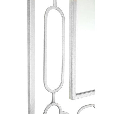 Silver Leaf Wall Mirror | Merlin