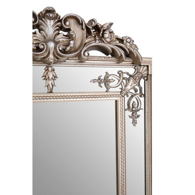 Ornate Wall Mirror with Champagne Finish | Deymonte