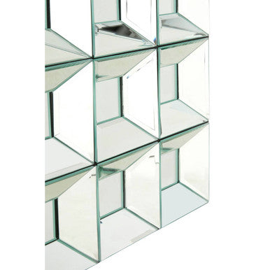 Multi Glass Bevelled Wall Mirror | Torino