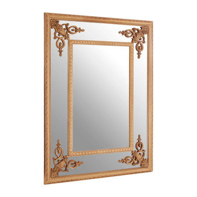 Gold Motifs Frame Wall Mirror | Marseille