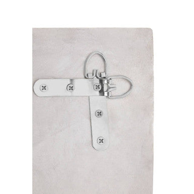 Champagne Oval Border Wall Mirror | Marseille