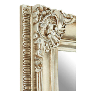 Champagne Bead and Reel Wall Mirror | Marseille
