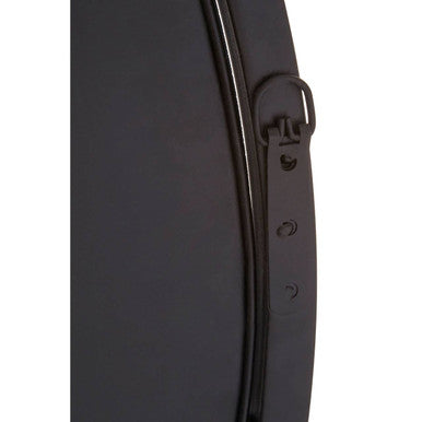 Black Finish Round Wall Mirror | Descartes