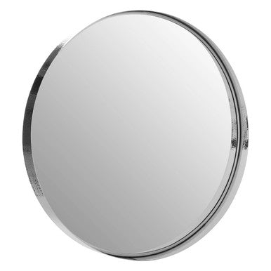 Medium Nickel Finish Wall Mirror | Leonov