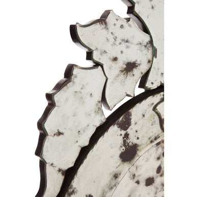 Wall Mirror with Decorative Crown | Riza