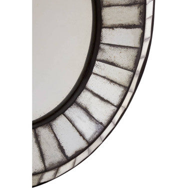 Oval 3D Mosaic Wall Mirror | Riza