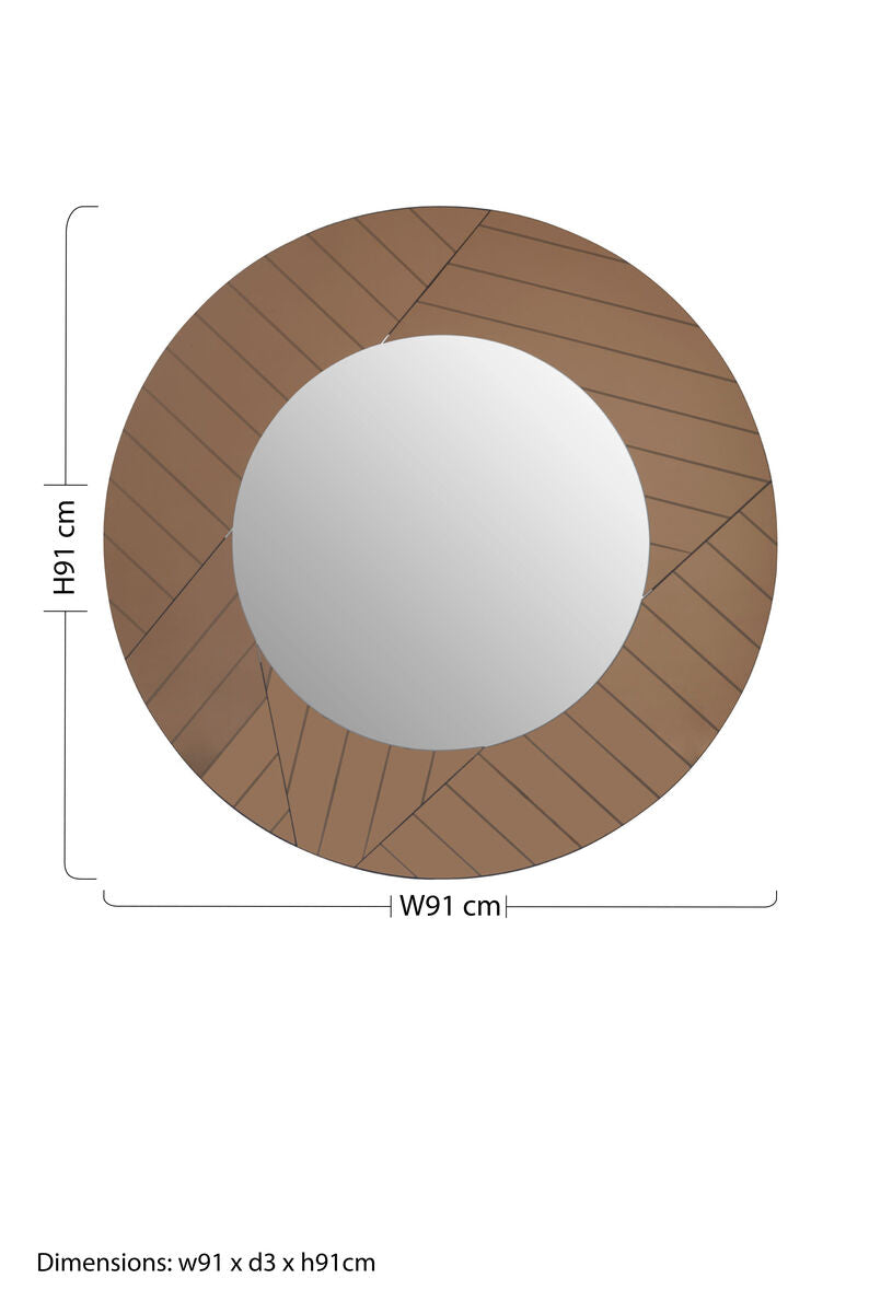 Round Wall Mirror | Roza