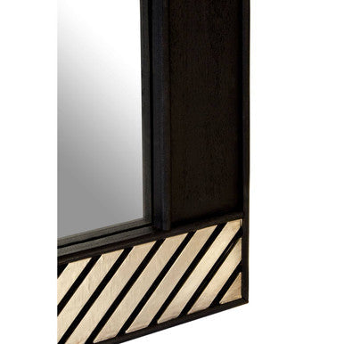 Black Wall Mirror | Boho