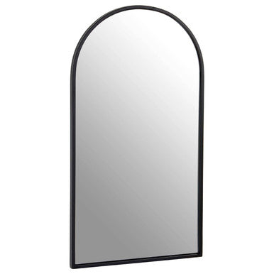 Black Frame Large Arch Wall Mirror | Trento