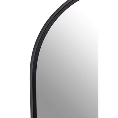 Black Frame Large Arch Wall Mirror | Trento