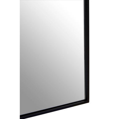 Black Frame Large Arch Wall Mirror | Trento