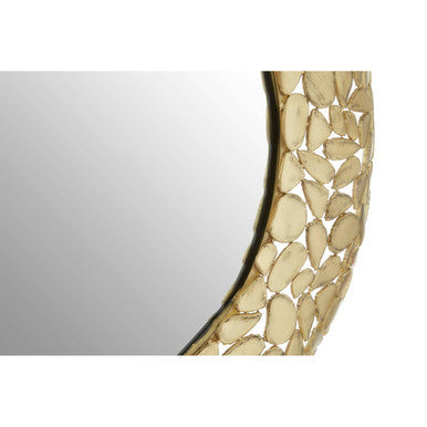 Pebble Effect Round Wall Mirror | Templar