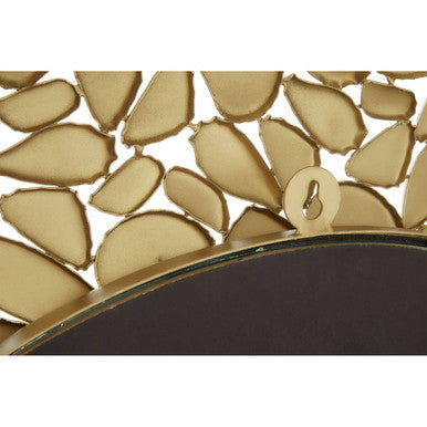 Pebble Effect Round Wall Mirror | Templar