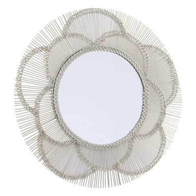 Floral Effect Wall Mirror | Templar