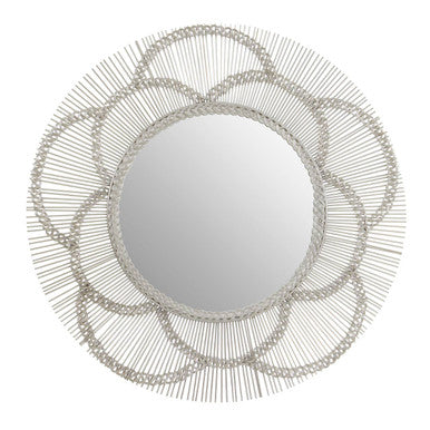 Floral Effect Wall Mirror | Templar